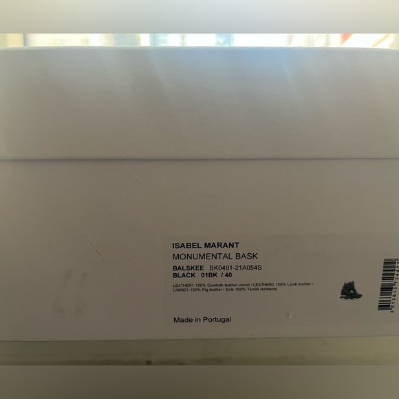 COPY - Isabel Marant Wedges Sneaker Black - Picture 2 of 7